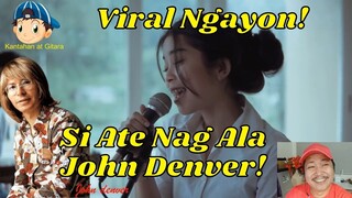 Viral Ngayon si Ate Nag Ala John Denver! 🎤🎼😎😘😲😁