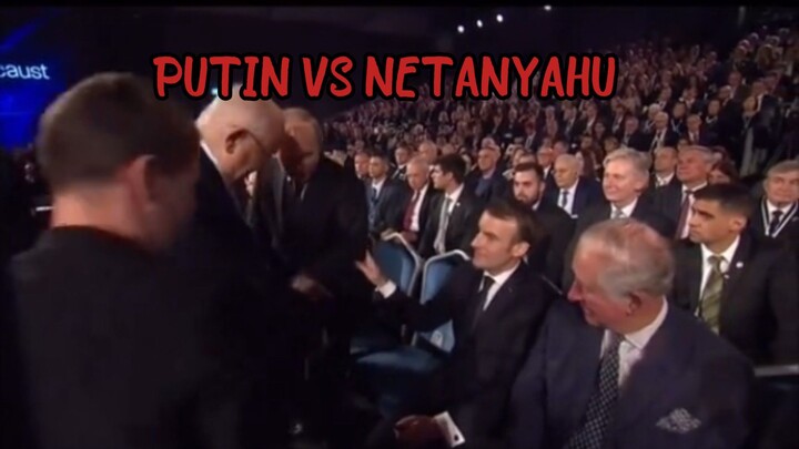 PUTIN REFUSE TO HAND SHAKE  NETANYAHU