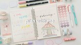 february plan with me | cotton candy, sweets, hearts