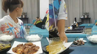 Setiap kali aku meminta suamiku untuk makan, aku langsung berkata, setelah dua kali tidak ada hasil,