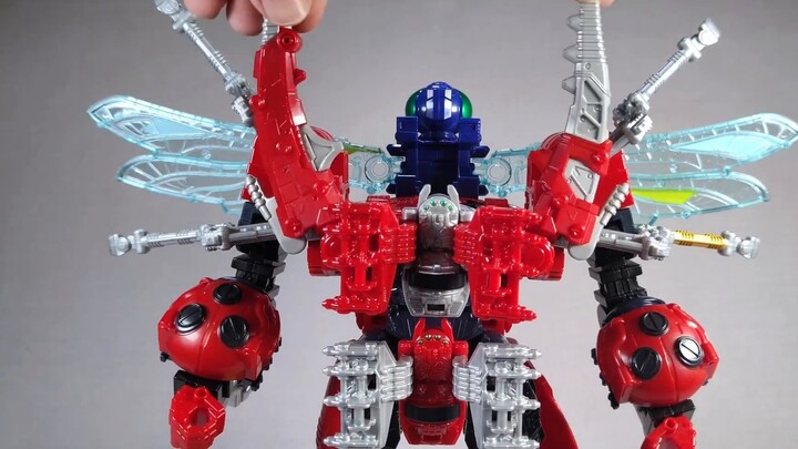 【OFF喵】Amazing 10-machine combination! Mushio Sentai Super King DX King Ohger: The Ten Kings of Mushi
