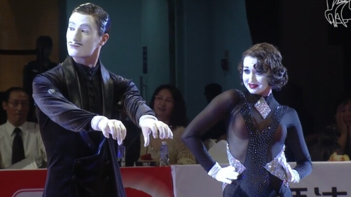 经典中的经典 拉丁舞表演—“艺术家” 法国冠军Charles-Guilaume Schmitt & Elena Salikhova