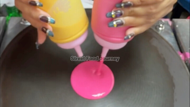 เครปโอรีโอกล้วยแสนอร่อยและน่ารักจากไทย 🔍