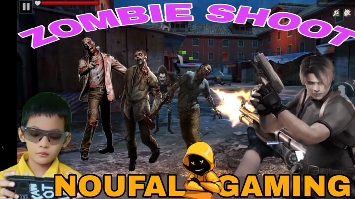 main game zombie shoot. zzombie pakai sepatu roda Meluncur cepat