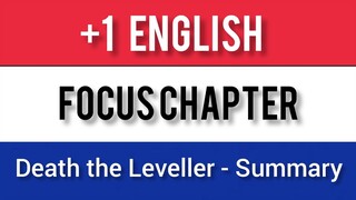 Plus One English l Focus Chapter l Death the Leveller