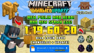 UPDATE NIH!! Review Rilis Minecraft 1.19.60.20 Beta | NEW PIGLIN MOB HEAD! & NEW SPAWN EGG!!