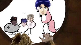 When JOJO met sand sculpture animation