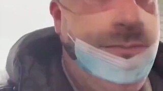 没戴上口罩的口罩
