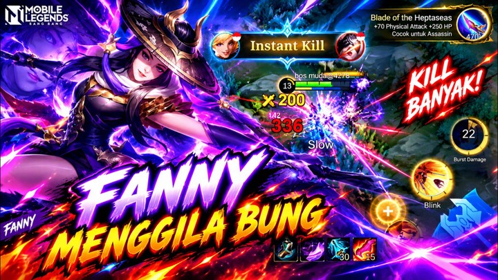 fanny menggila mlbb