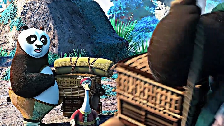 Po finally finds out his dad can fly [Kung Fu Panda]