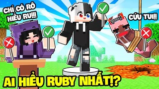 Siro Và Mike Đen " AI SẼ LÀ NGƯỜI HIỂU RUBY NHẤT ? " Cực Tấu hài Trong Minecraft