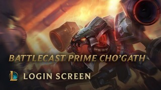 Battlecast Prime Cho'Gath | Login Screen - League of Legends