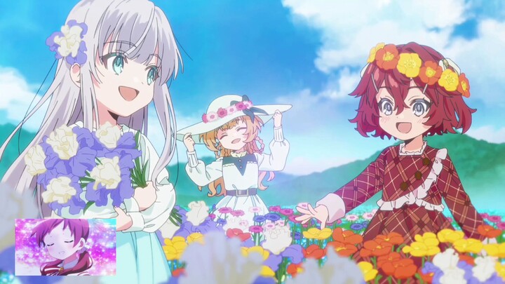 Nia Liston ED with Nakayoshi! Maru! Nakayoshi! Music (Gochuumon wa Usagi desu ka? Bloom  ED)