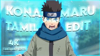 [4k] Konohamaru Tamil Edit | Naruto Edit Tamil | Konohamaru x Maaveeran Bgm | Tamil Amv Edits