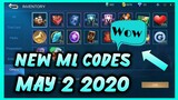 New ML Codes /6 Codes /May 2 2020