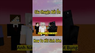 Anh Đen Xì Xì Phát Hiện Cái Địa Ngục Bất Ổn Nhất Minecraft 🤣 #shorts