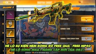 FREE FIRE | HÉ LỘ SÚNG M4A1 NÂNG CẤP MỚI - CHƠI TRƯỚC SỰ KIỆN NÉM BÓNG RỔ NHẬN QUÀ FREE - FREE MP40