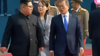 文在寅推动了韩朝和平会晤，成为了韩国第一位踏上朝鲜的总统！