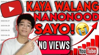 SMALL YOUTUBERS MISTAKE (Kaya Walang Nanonood Sayo) YouTube Tips