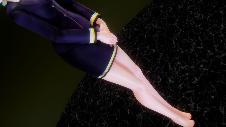 【MMD】This is the uniform lady! Correct standing posture! ! ! 【Clear rendering】