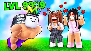 I GLITCHED My PUSH Up To BECOME THE STRONGEST on Roblox