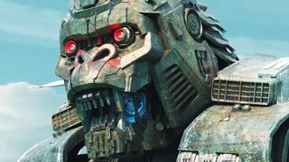 山寨版机械金刚！鲨卷风公司科幻片《猿猴大战机械猿猴》预告，The Asylum怪兽电影宇宙