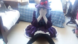 Is that a playful cosplay girl?