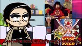 Crocodile React to Luffy and Spoilers •One Piece• ||GACHA CLUB REACTION||