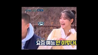 Sejeong with hongnae and byunggyu sweet moment #bts #kimsejeong #leehongnae #jobyunggyu