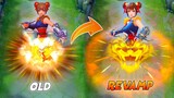 Wan wan Revamp VS OLD Skill Effects