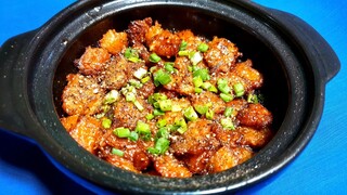 Cách làm THỊT NẠC CHAY KHO TIÊU món chay ngon dễ làm - thanh cooking