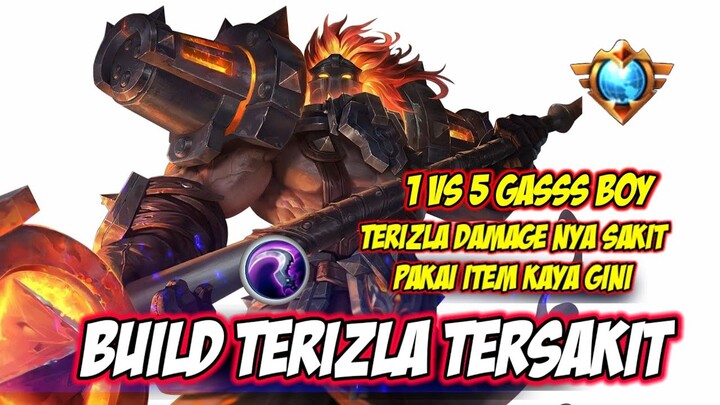 NEW META BUILD TERIZLA TERSAKIT 2022 TERKUAT, ITEM TERIZLA PALING KUAT MOBILE LEGENDS