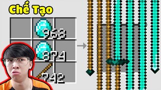 Chế Tạo Cây Kiếm Dài Dữ Vậy Trời 😱 VINH THỬ TÌM RA NHỮNG THỨ KỲ LẠ TRONG MINECRAFT* KHÔNG HIỂU NỔI