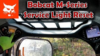 Bobcat Maintenance Light Reset M-Series Machines