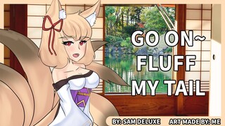 Nanabi Cuddles With You - (Feral Kitsune x Listener) [ASMR Roleplay] {F4A}