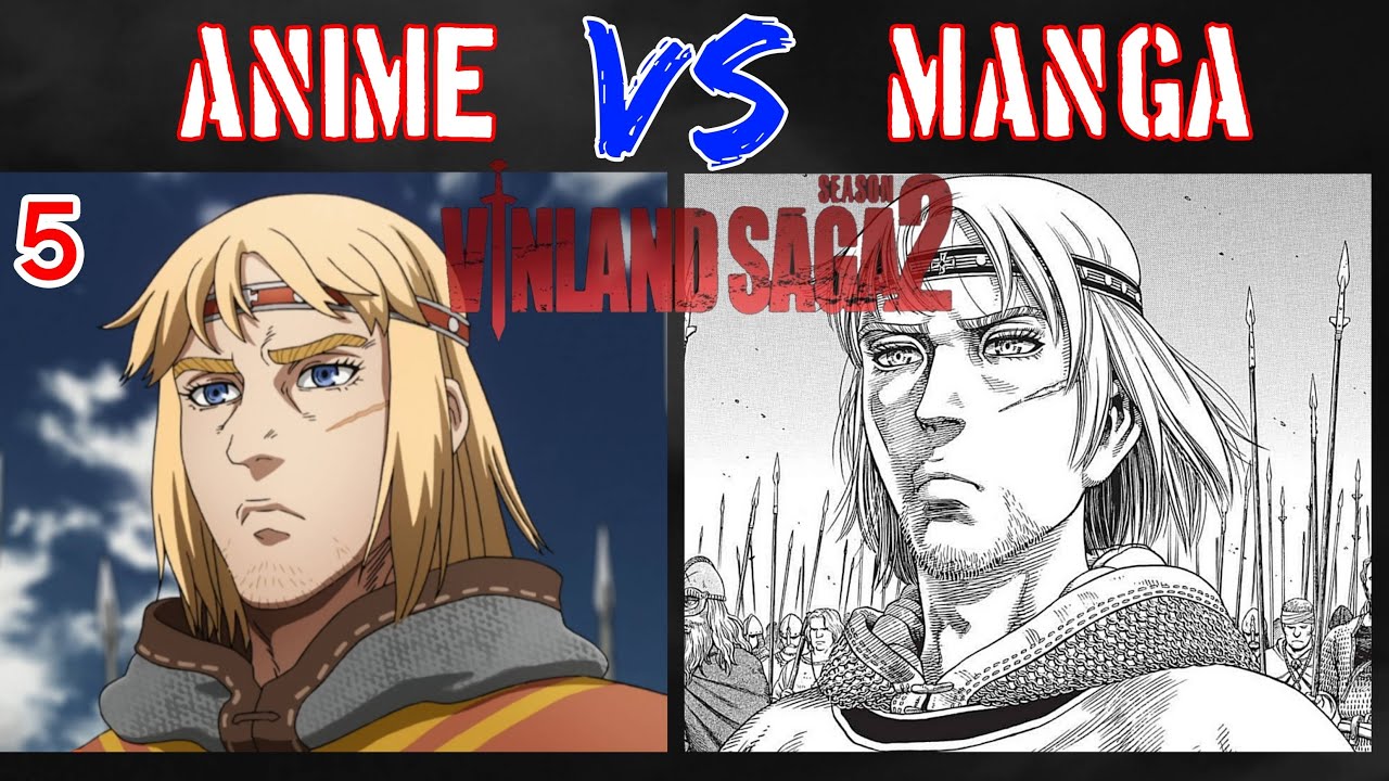 VINLAND SAGA ANIME VS MANGÁ! 