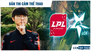 BẢN TIN THỂ THAO| THỰC HƯ VIỆC FAKER KI BO VỚI ĐỒNG ĐỘI, FAN LPL BỨC XÚC VÌ RIOT XẾP 'CHUNG MÂM' LCK