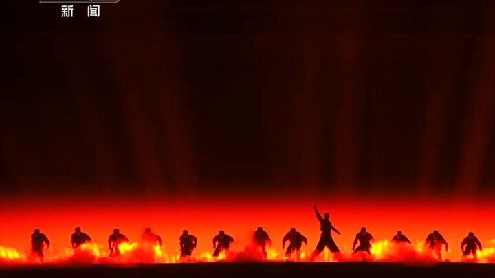 [Group Dance and Chorus "Fires Everywhere"] 1 "Cavalry Company Dance," 2 "Railroad Guerrilla Dance,"