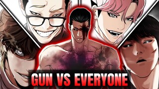 IS GUN THE STRONGEST IN LOOKISM?