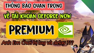 Thông báo Quan Trọng Về Geforce now Sever nhật bản premium | Nhiều người chơi quá nên bị delay ??
