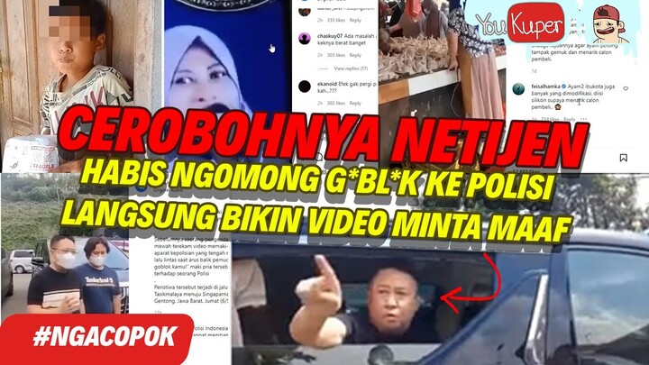 AKIBAT CONGKAK AKHIRNYA BIKIN VIDEO MINTA MAAP | YOUKUPER #NGACOPOK