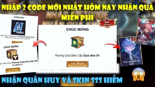 GiftCode Liên Quân | Nhập 2 Code Liên Quân Mới Nhất Ngày Nhận Quân Huy , Skin Trang Phục SSS+ FREE