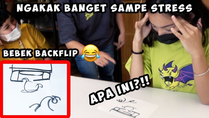 SENIMAN MAIN TEBAK GAMBAR! TAPI GAMBARNYA KOK....😂😂 #DebBattle