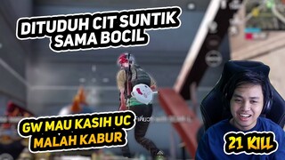 DITUDUH CIT SUNTIK SAMA BOCIL, GW MAU KASIH UC MALAH KABUR