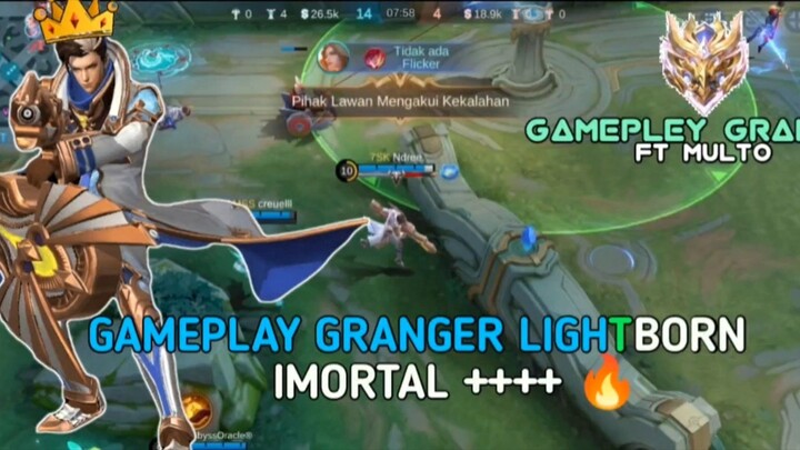 GAMEPLAY HIGH TIER GRANGER || MLBB