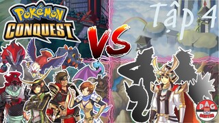 Pokemon Conquest: NTB trở lại cùng 2 đồng minh mới và quét sạch hết | Pokemon Conquest | PAG Center