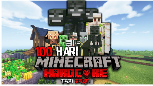 100 HARI DI MINECRAFT HARDCORE 1.16.5  TAPI AKU SAKTI! #100HARIDIMINECRAFTHARDCO