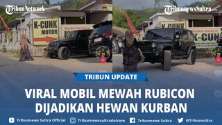 Viral Wanita di Tulungagung Pamer Rubicon Dijadikan Hewan Kurban, Ikuti Tren di TikTok