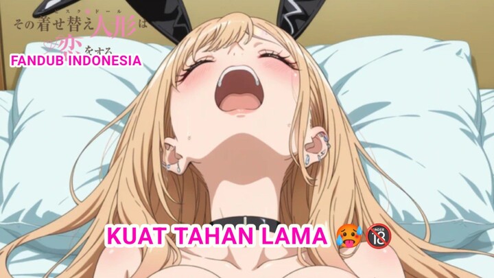 [FANDUB INDONESIA] Ahh Gak Tahan Brutal Pake Obat Kuat Anime No Sensor 18+🥵🔞- My Dress-Up Darling