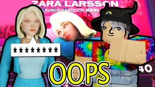 so about the Zara Larsson roblox concert...